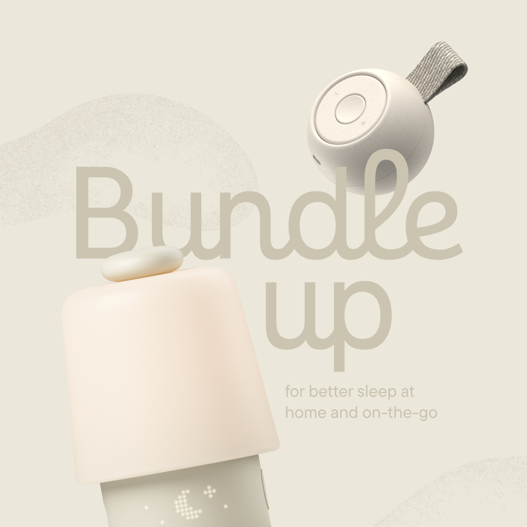 Hatch Hatch Baby Sleep Bundle: Home & Travel Sound Machines - Putty.