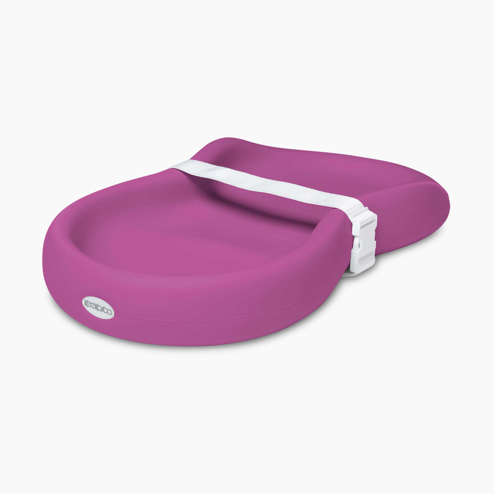 Keekaroo Peanut Wipeable Changing Pad - Grey | Babylist Shop Keekaroo Peanut Wipeable Changing Pad - Grey | Babylist Shop
