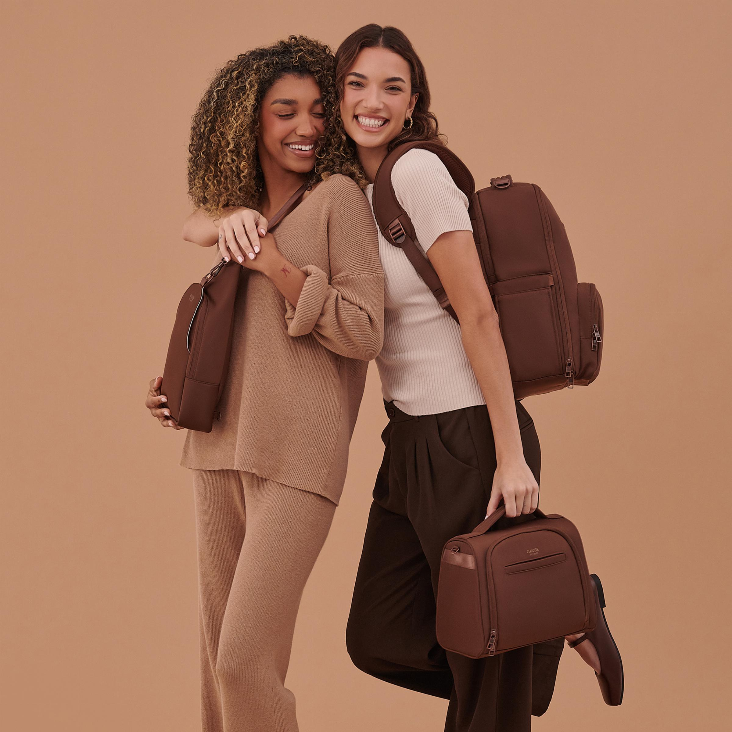 JUJUBE The Insulated Bottle Bag - Espresso.