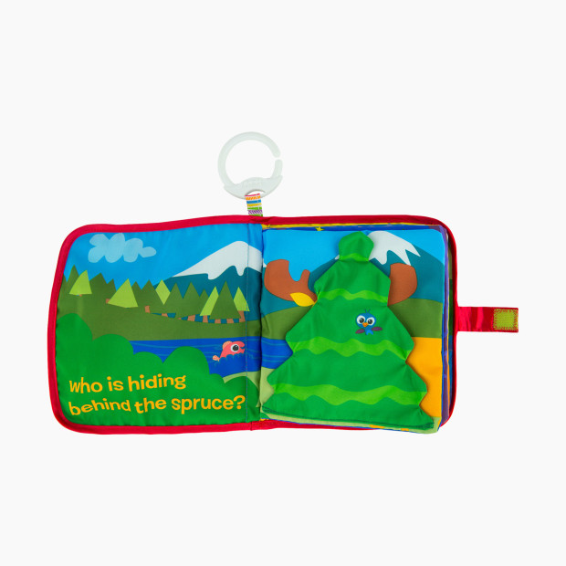 Lamaze Peek-a-Boo Forest Cloth Book.