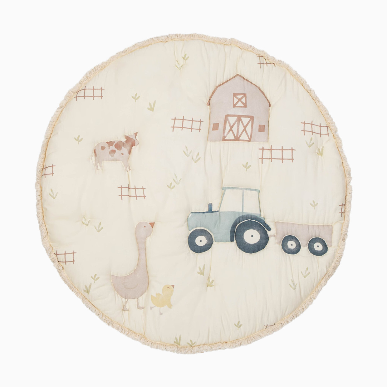 Crane Baby Cotton Quilted Playmat - Charlie Farmhouse.