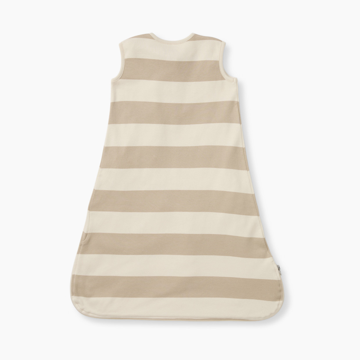 Burt's Bees Baby Organic Lightweight Beekeeper Wearable Blanket - Oat Stripe, Small.