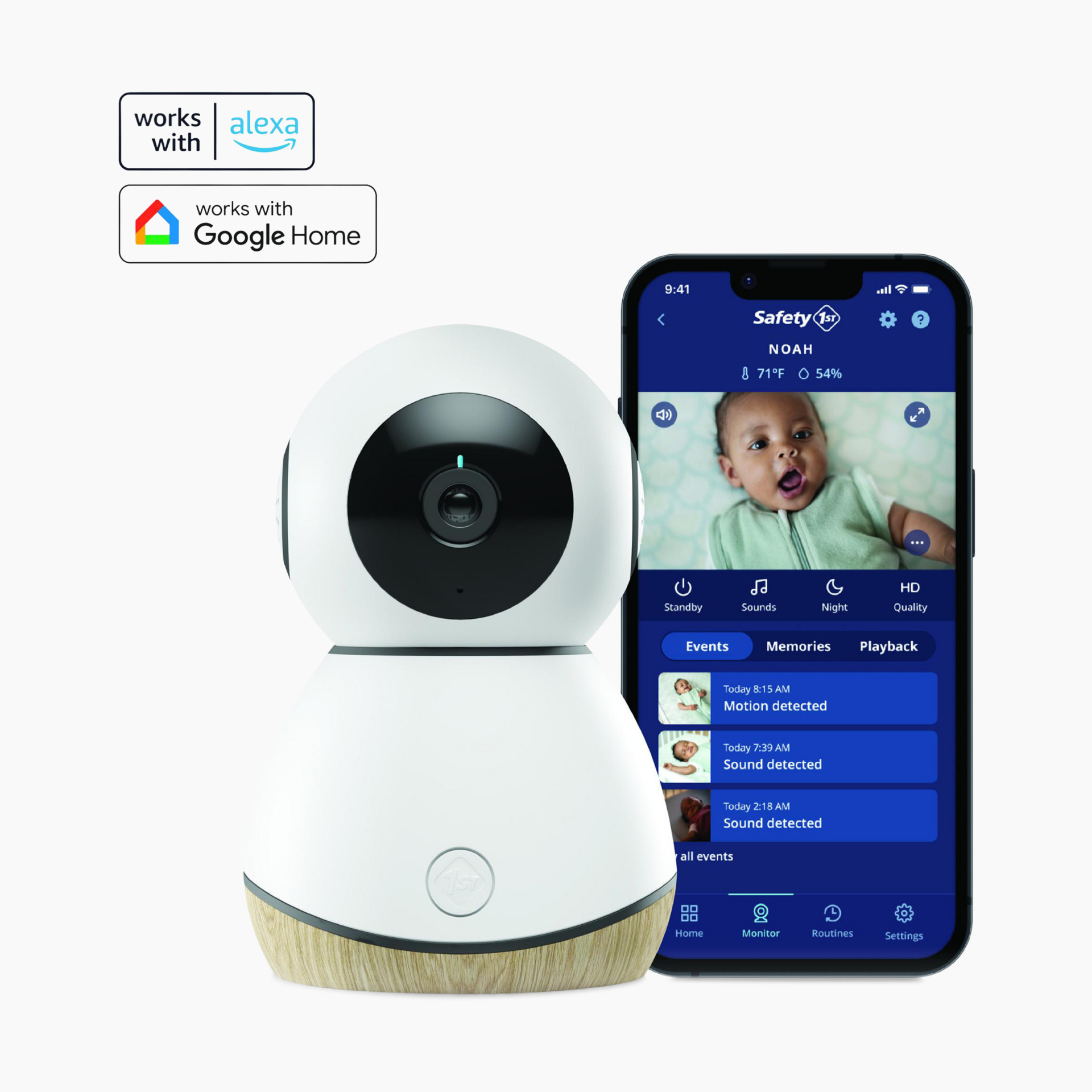 Safety 1st 360 Smart Baby Monitor | Babylist Shop