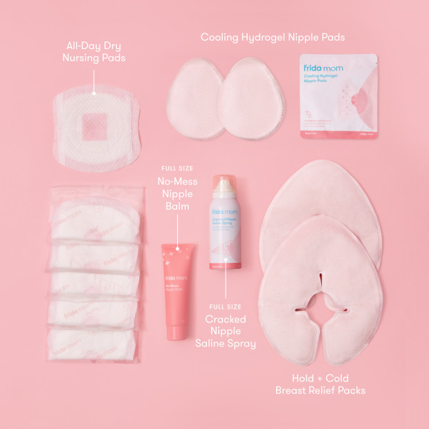 FridaMom Breastfeeding Kit 2.0 - White.