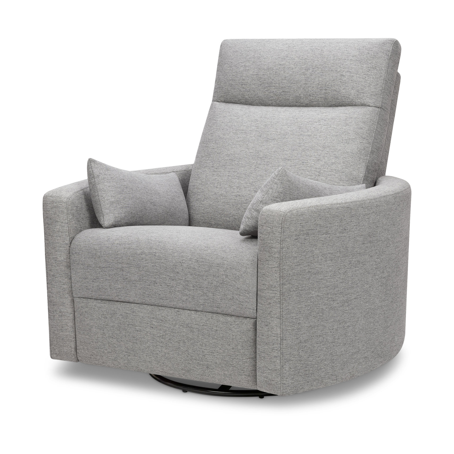 daVinci Atlas Manual Swivel Recliner - Frost Grey.