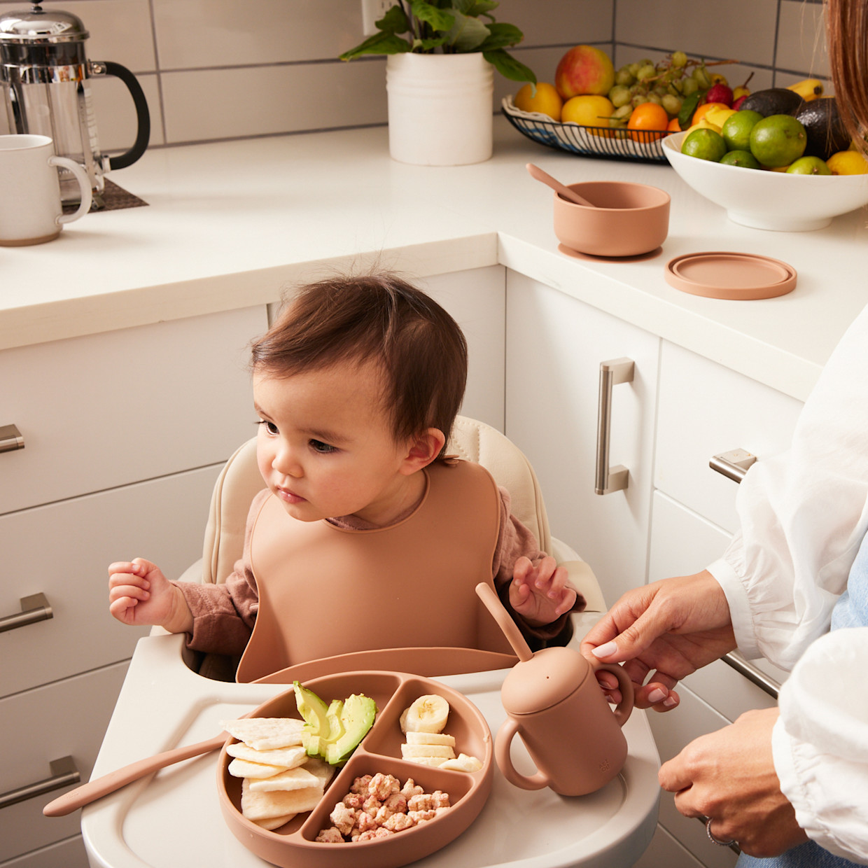 AEIOU Future Foodie Gift Set - Clay.