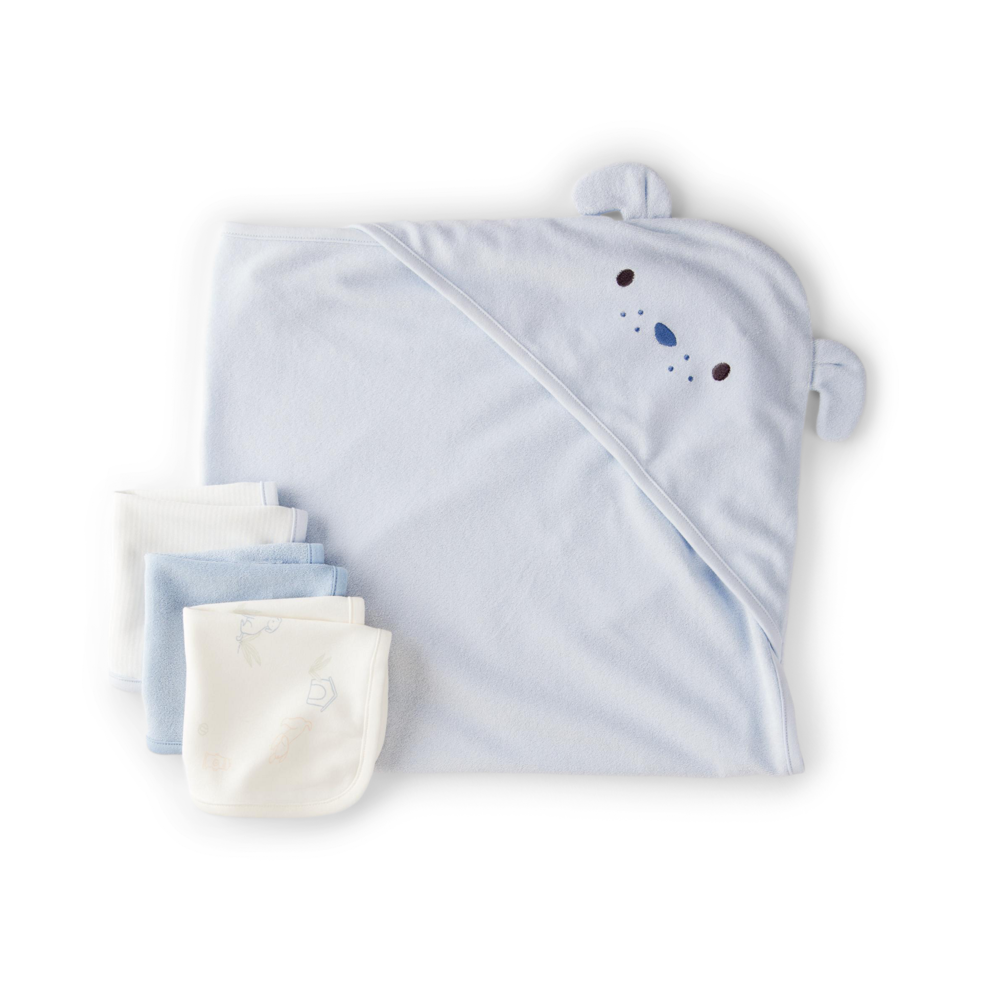 Carter's 4-Piece Towel and Washcloth Set.