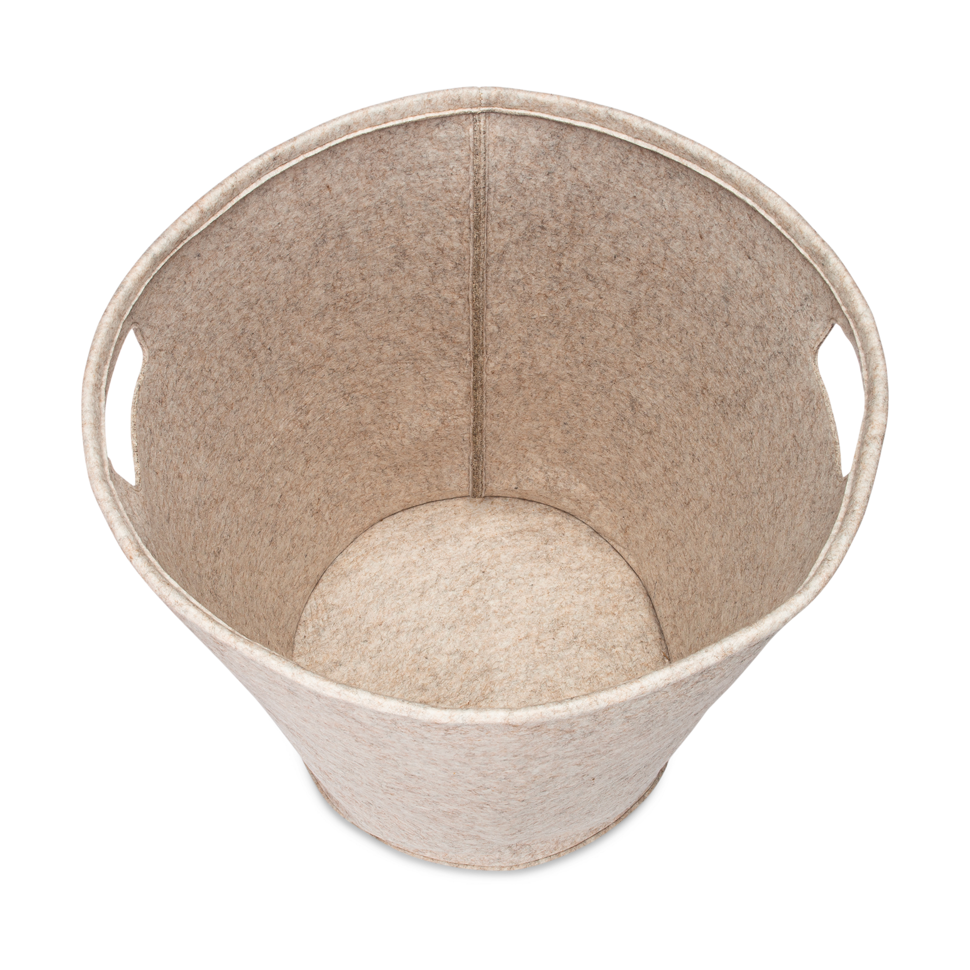 Parker Baby Co. Felt Laundry Hamper - Oatmeal.