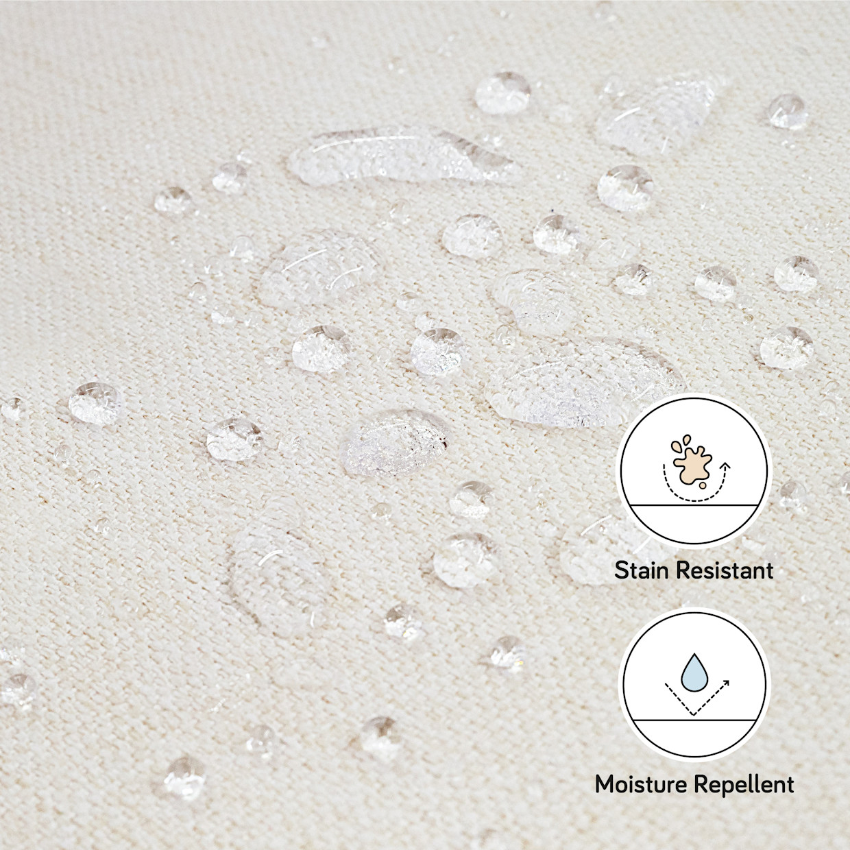 babyletto Cali Storage Ottoman - Performance Cream Eco Weave.