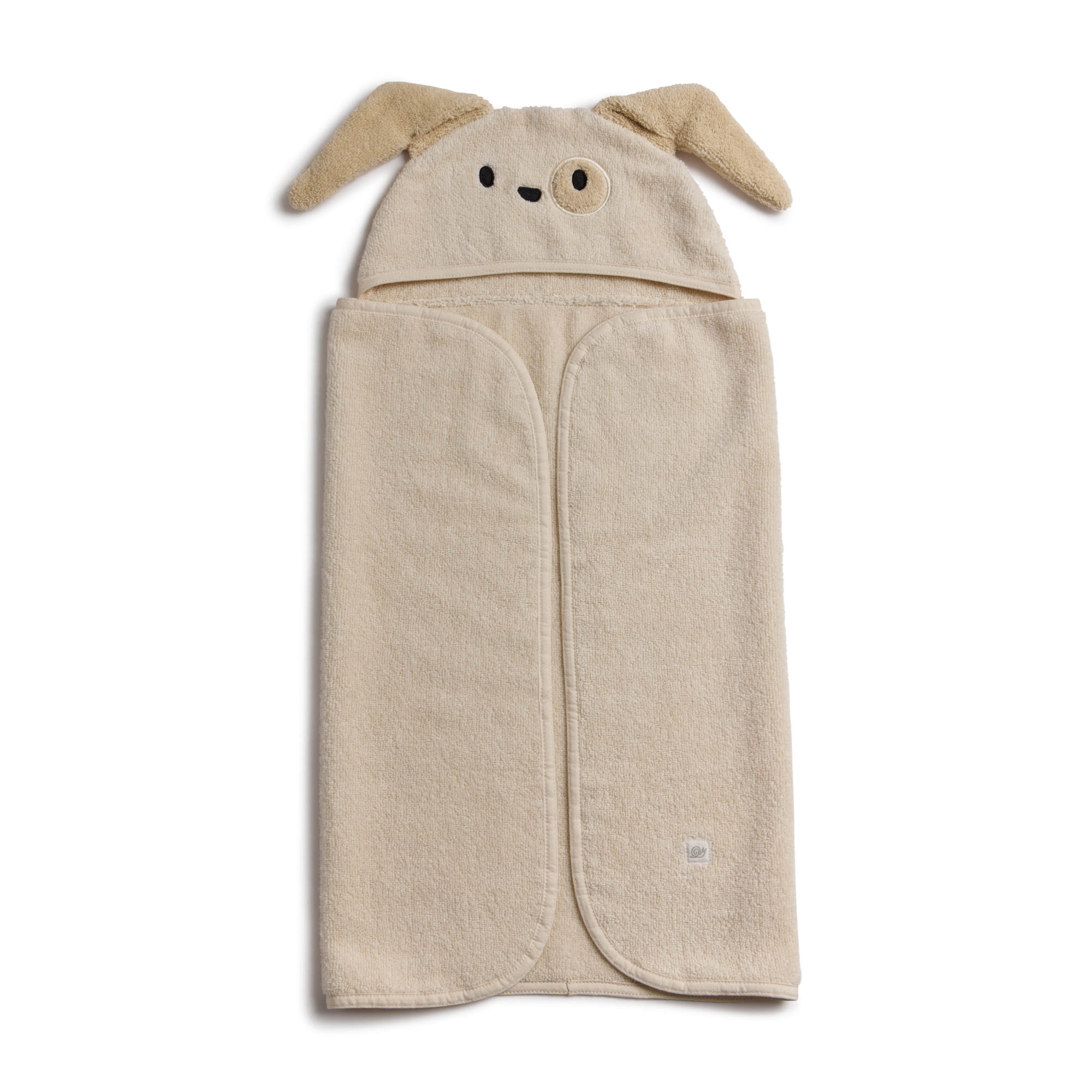 Tiny Kind Cozy Critter Organic Bath Time Set 4 Piece - Dog, 0-12M.