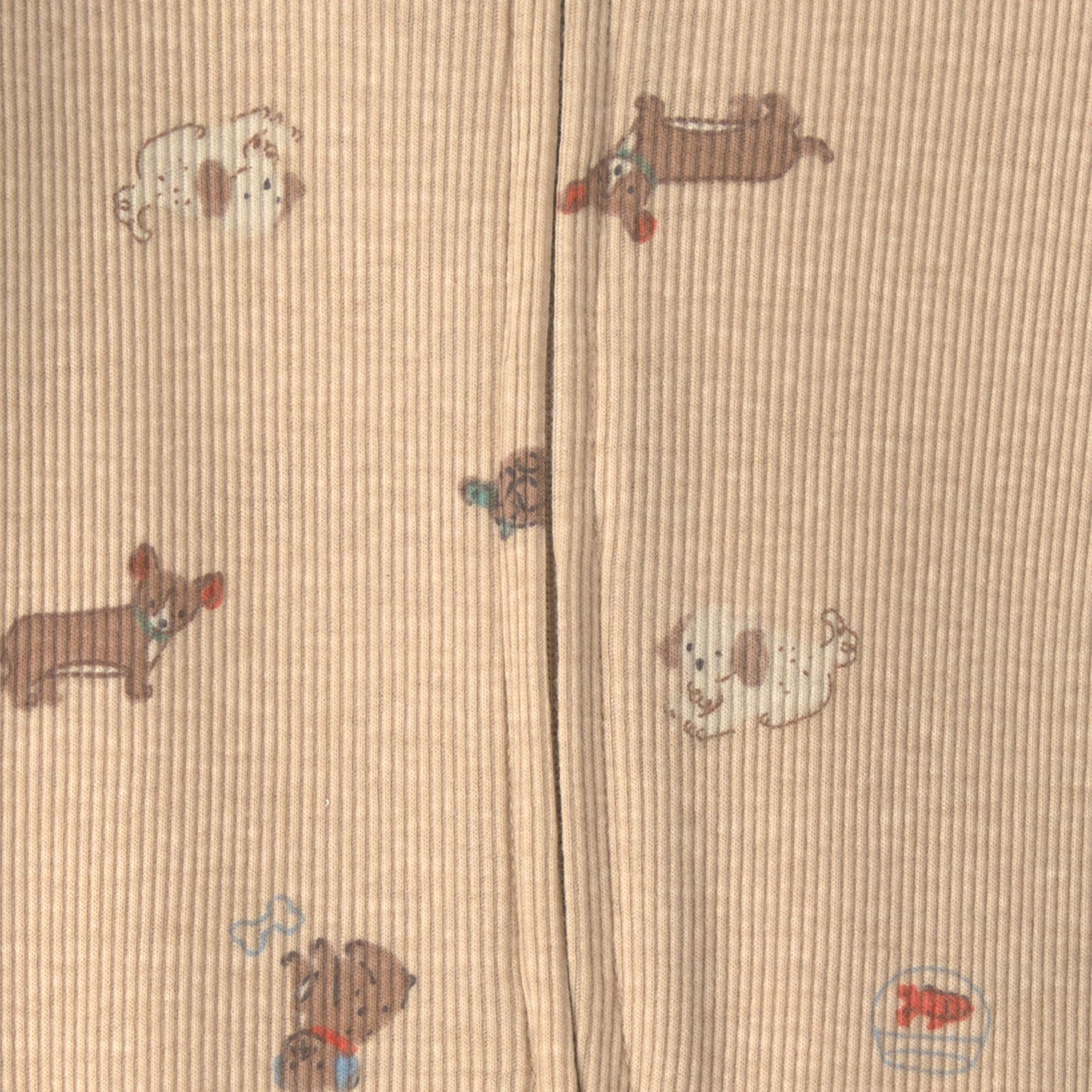 Carter's Snug Fit Sleep & Play Pajamas - Brown Dog, 3M.