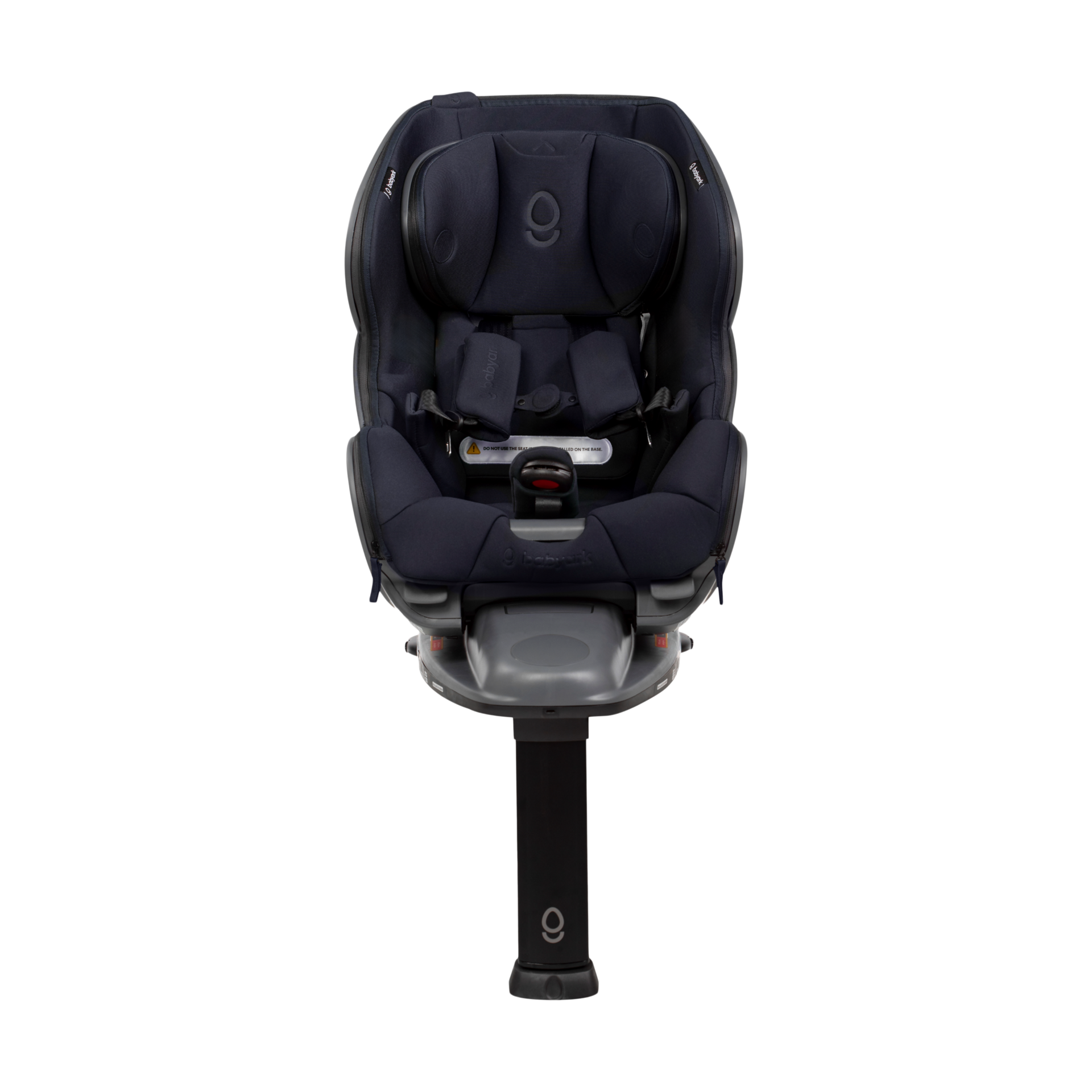 babyark Smart Convertible Car Seat - Charcoal Grey/Midnight Blue.