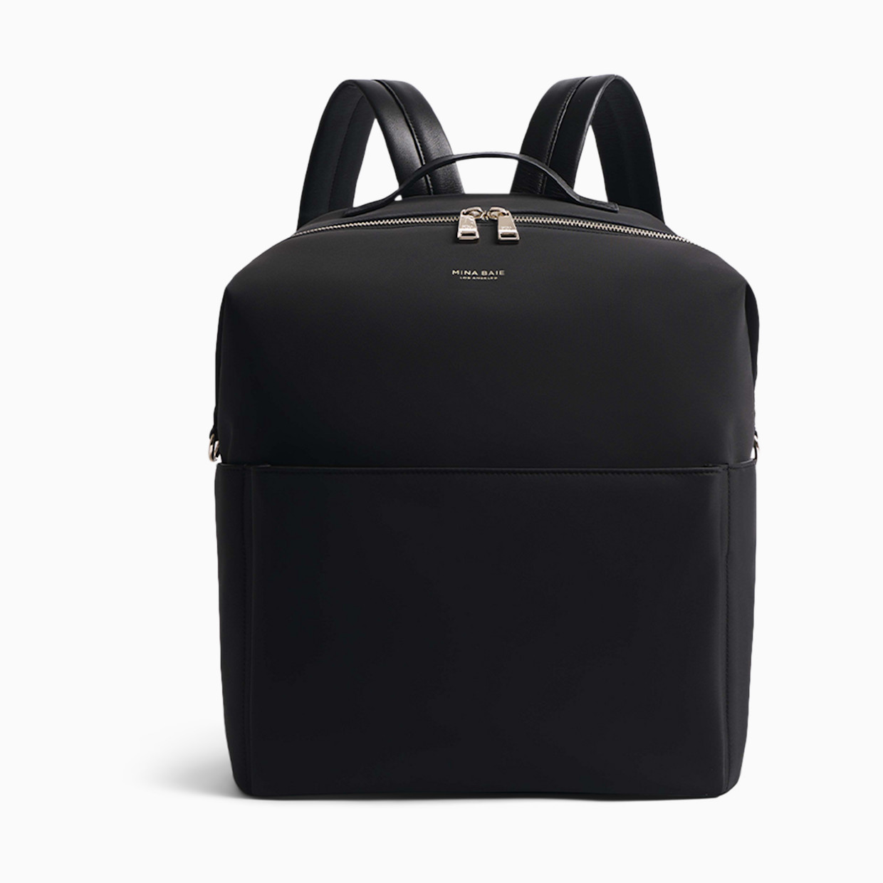 Mina Baie Stevie Backpack Nylon Carryall - Black.