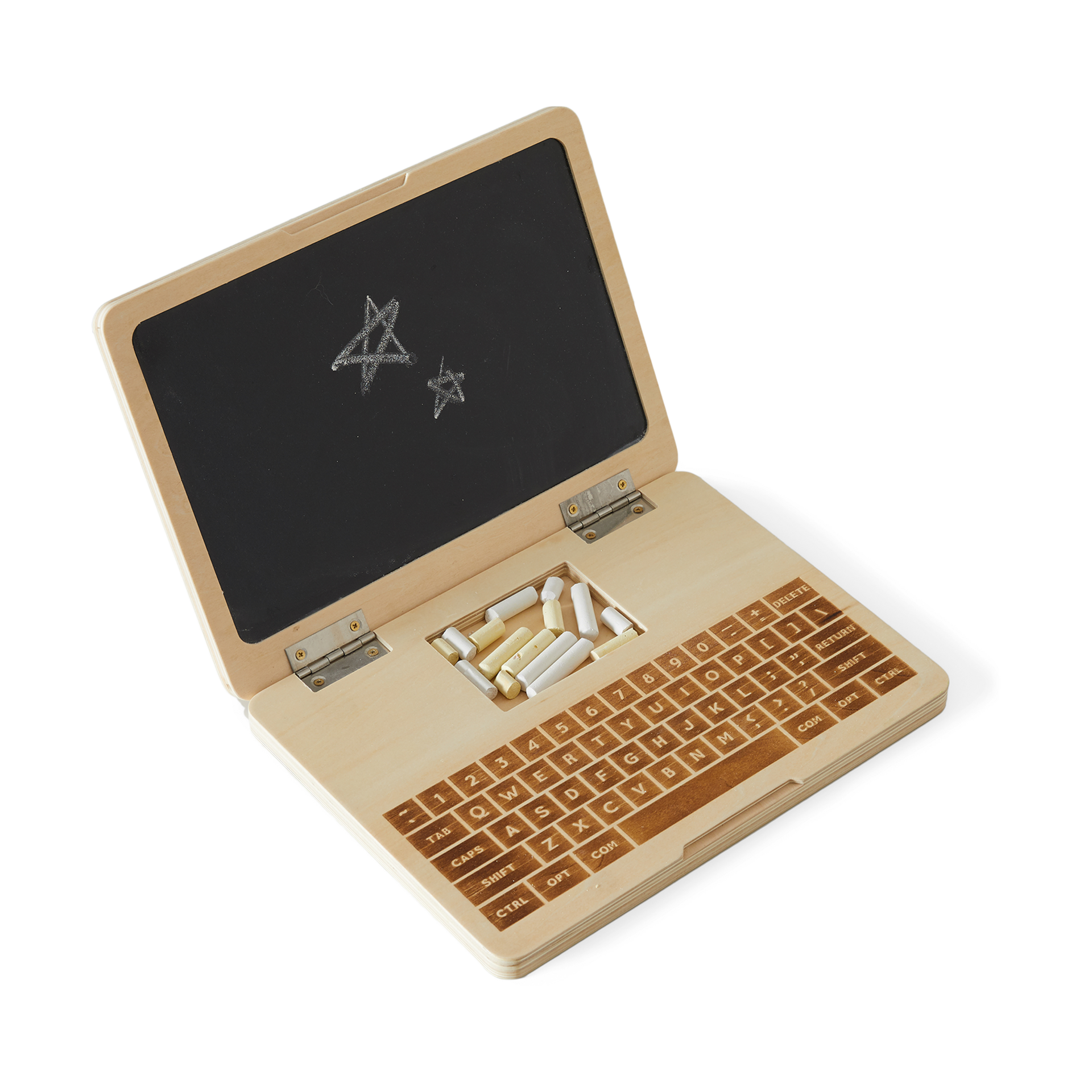 Wonder & Wise Nonstop Laptop Wooden Toy.