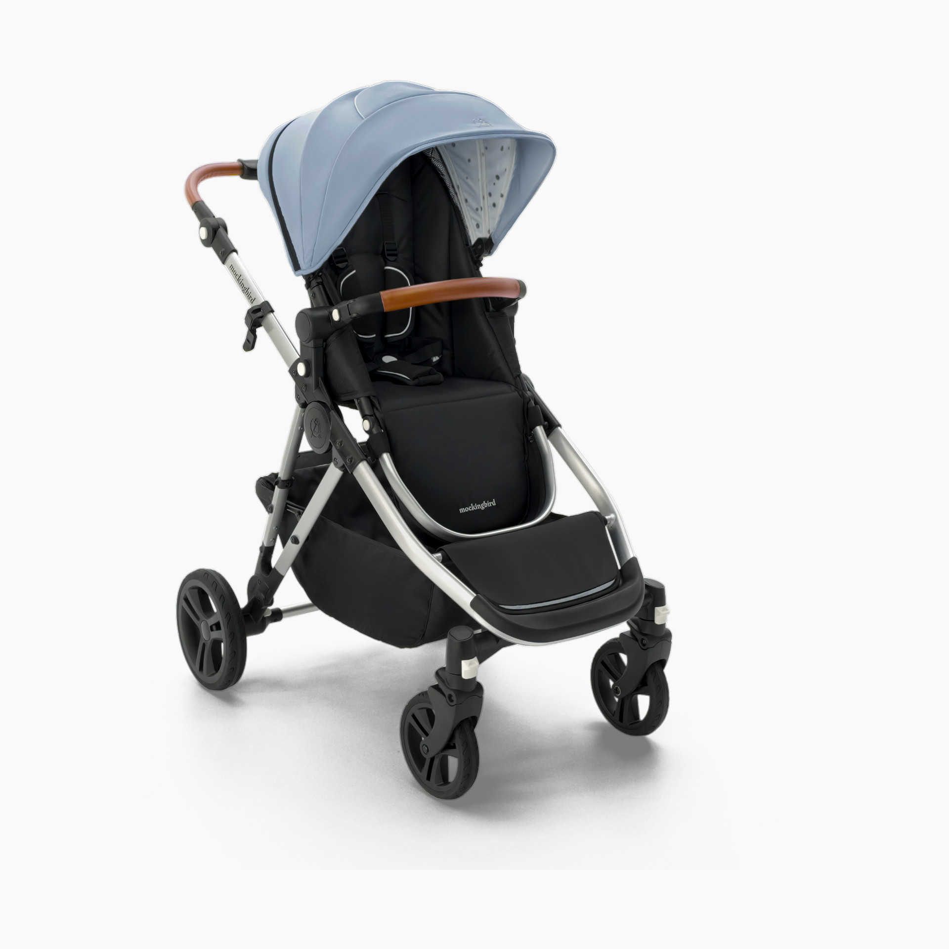 KooperX2 Lightweight Compact Double Stroller With Trays