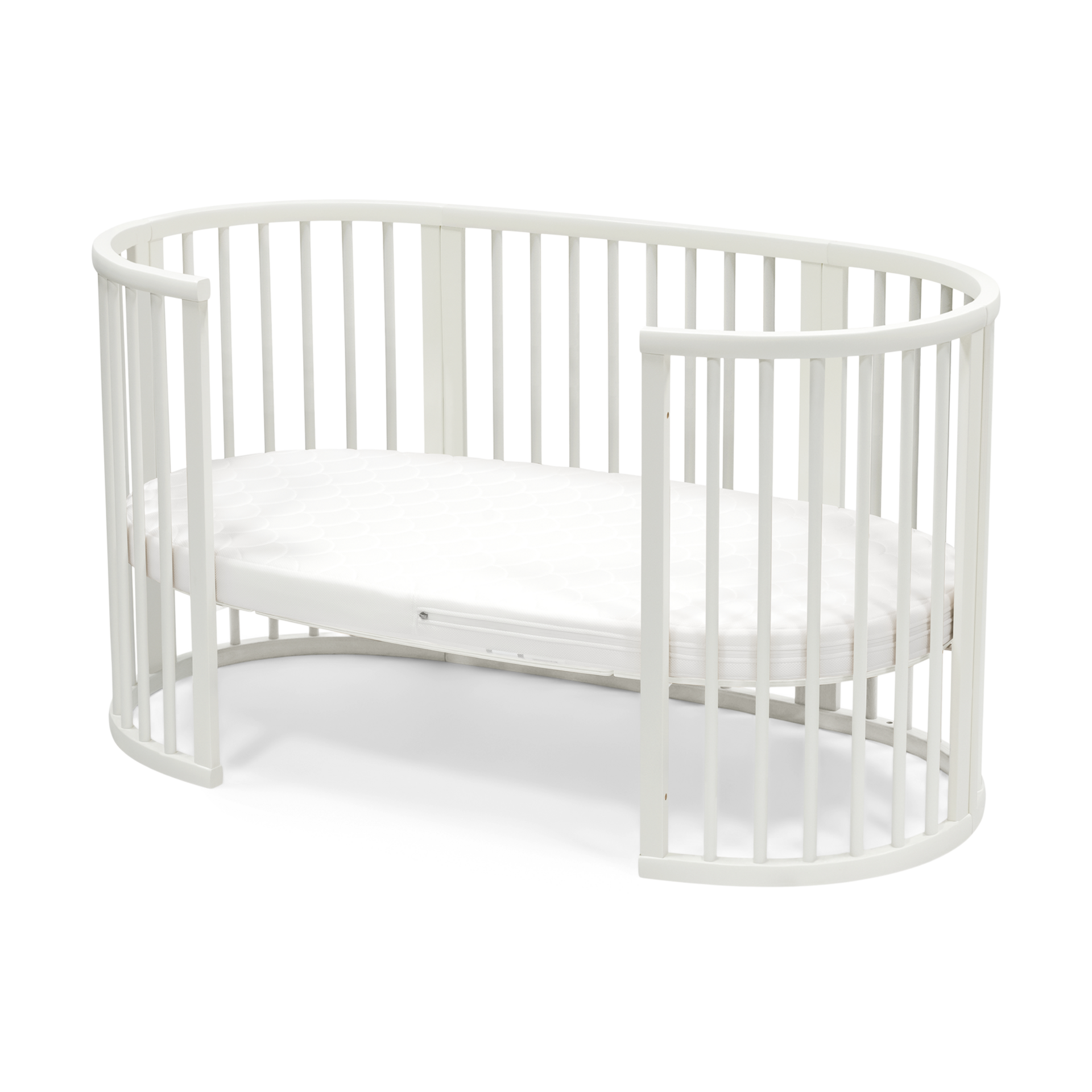 Stokke Sleepi Convertible Crib with Mattress - White/White.