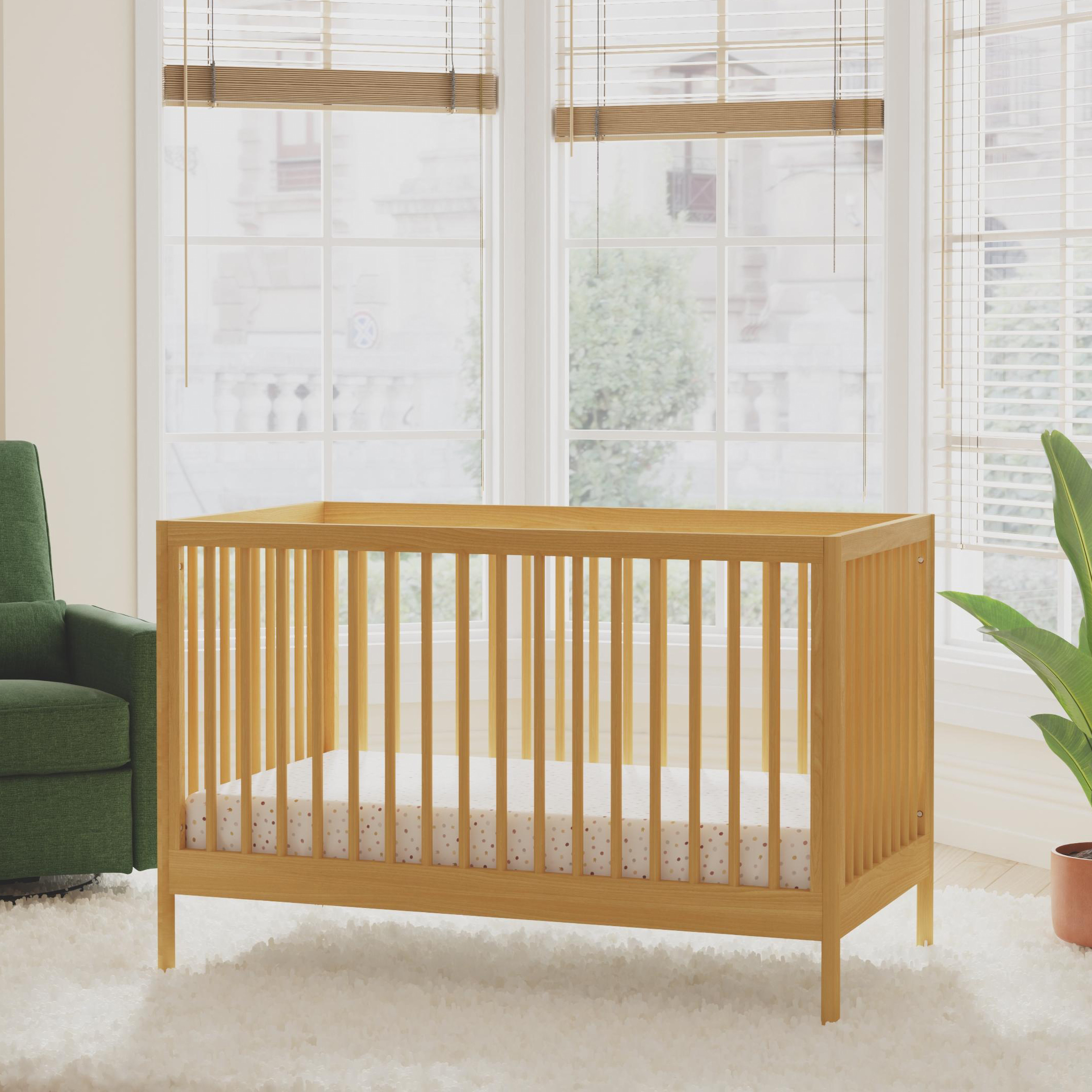 daVinci Birdie 3-in-1 Convertible Crib - Honey.
