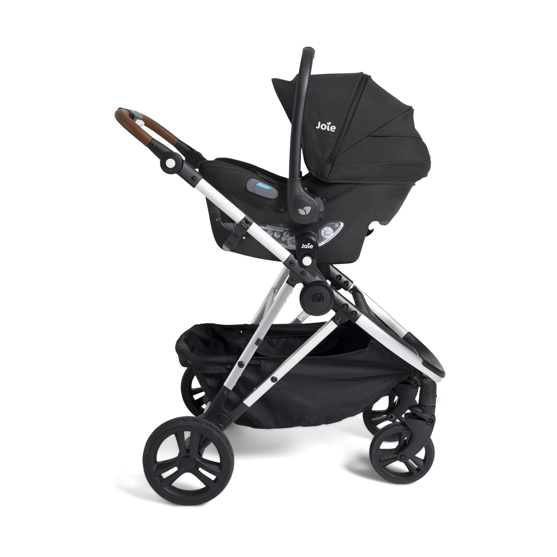 Joie ICS Adaptor For Mockingbird Stroller - Black.