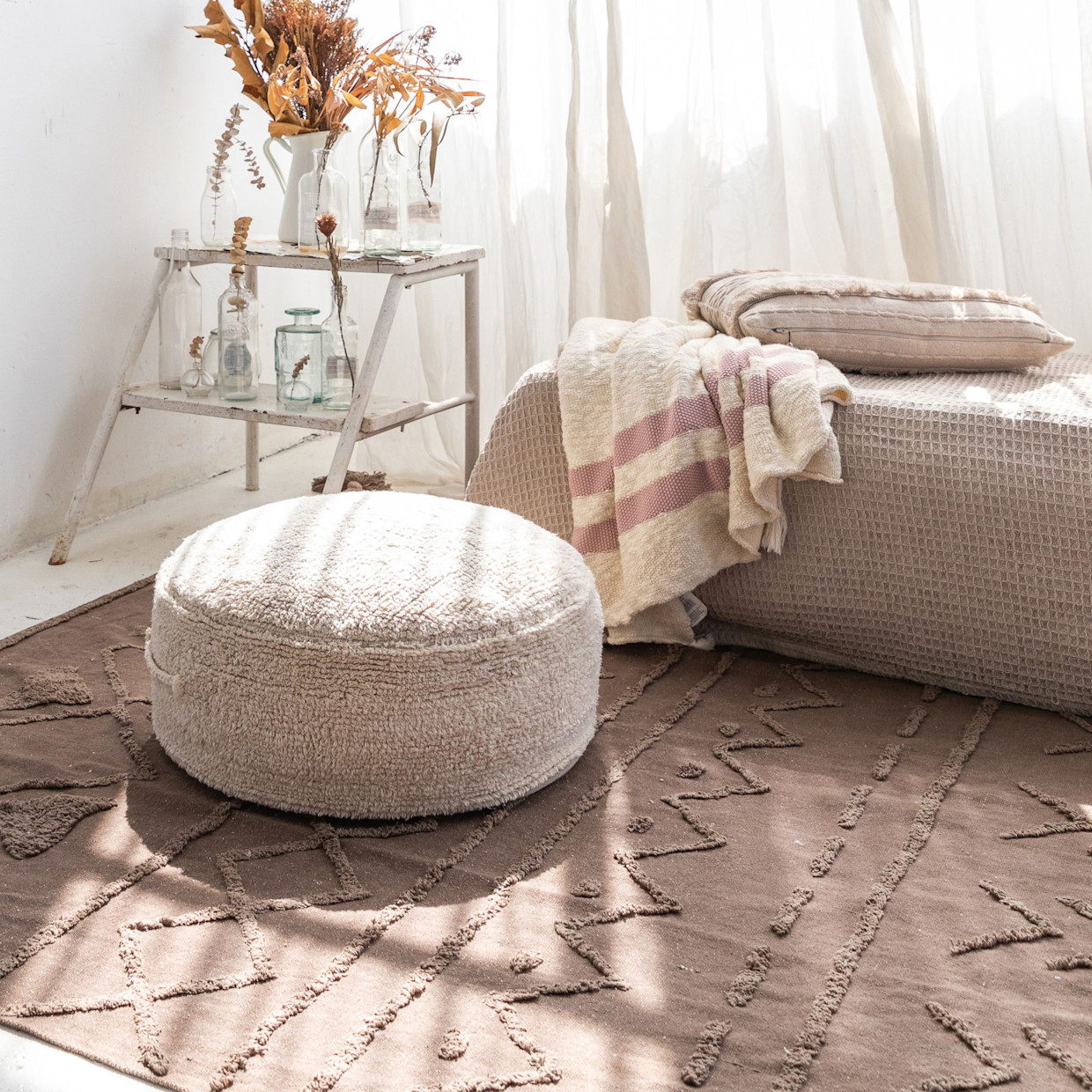 Lorena Canals Chill Pouf - Natural.