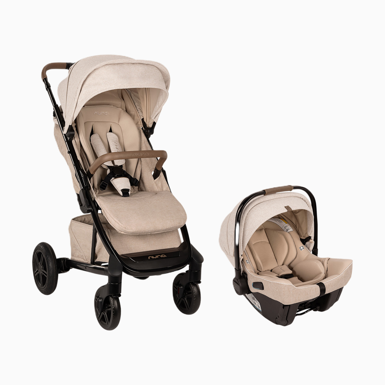 Nuna PIPA urbn & Nuna x Babylist TAVO next Travel System - Macaron.