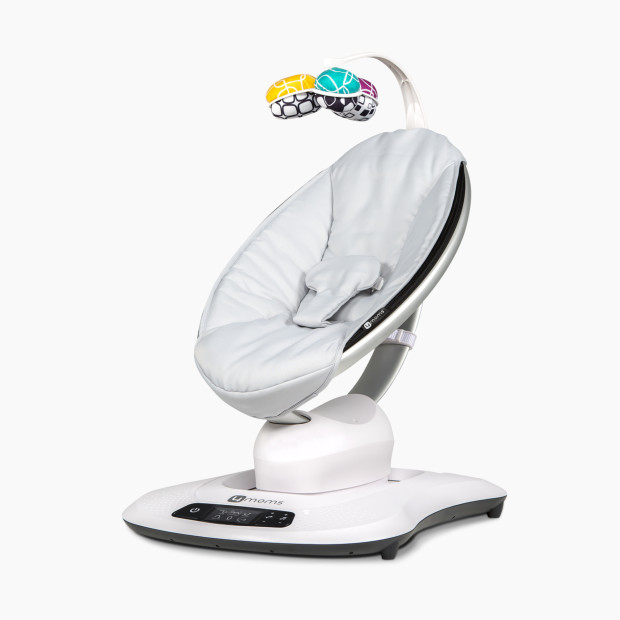 4moms mamaRoo4 Multi-Motion Baby Swing - Grey Classic.