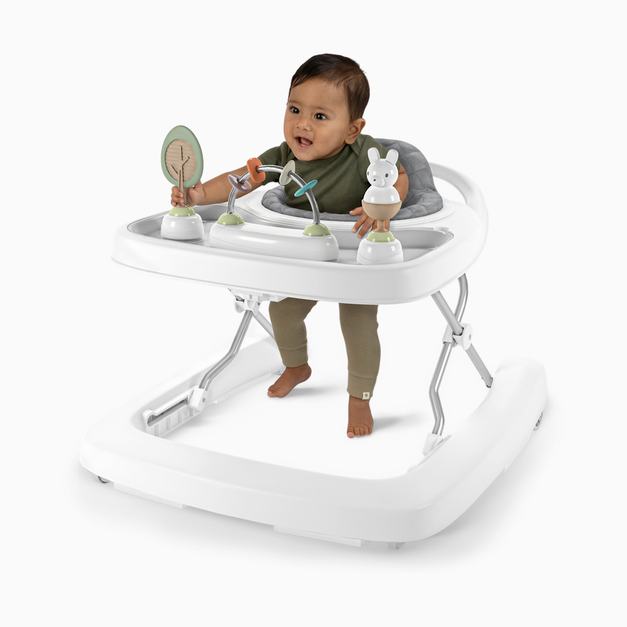 Ingenuity Step & Sprout 3-in-1 Baby Activity Walker - First Forest.