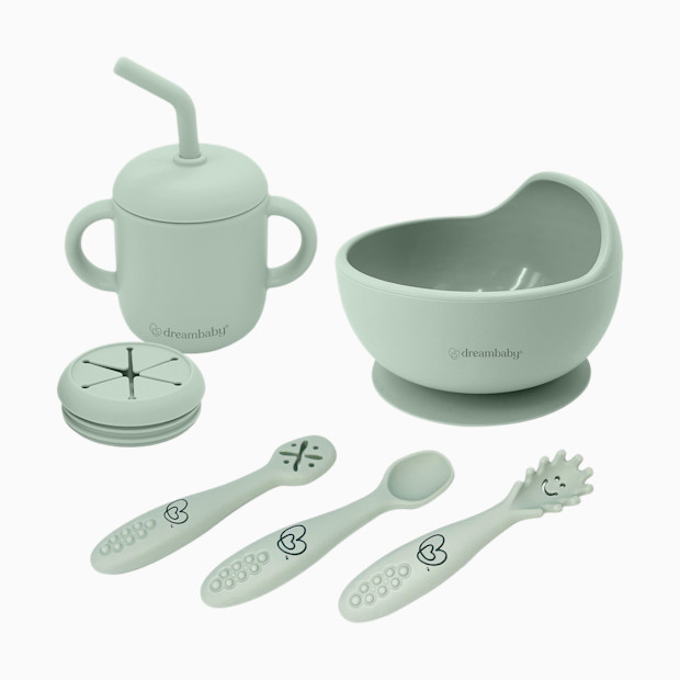 Dreambaby Mess-Free Toddler Silicone 6-Piece Set.