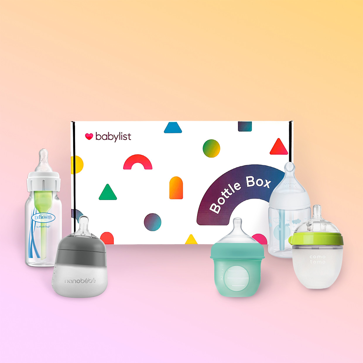 Babylist Bottle Box (5 Bottles).