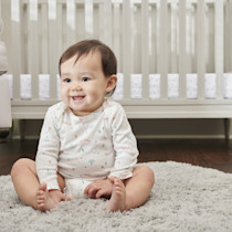 Moonlight Slumber Little Dreamer Dual Sided Crib Mattress White