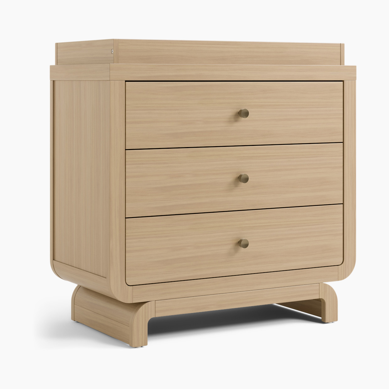 Storkcraft Santorini 3 Drawer Chest with Removable Changing Topper - Driftwood.