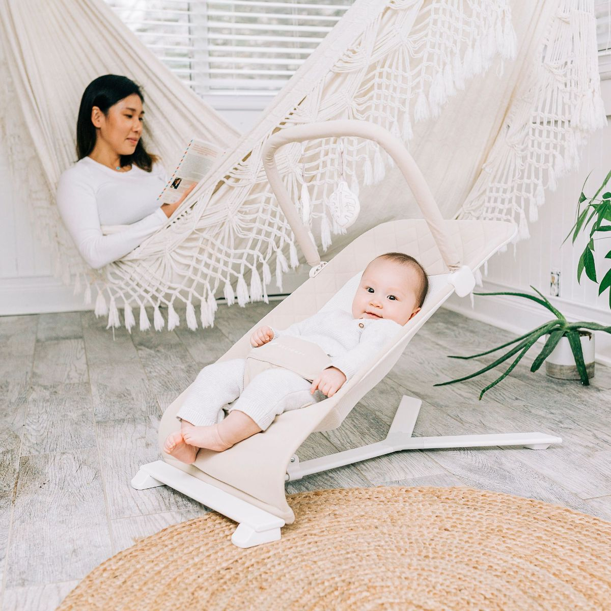 organic baby bouncer