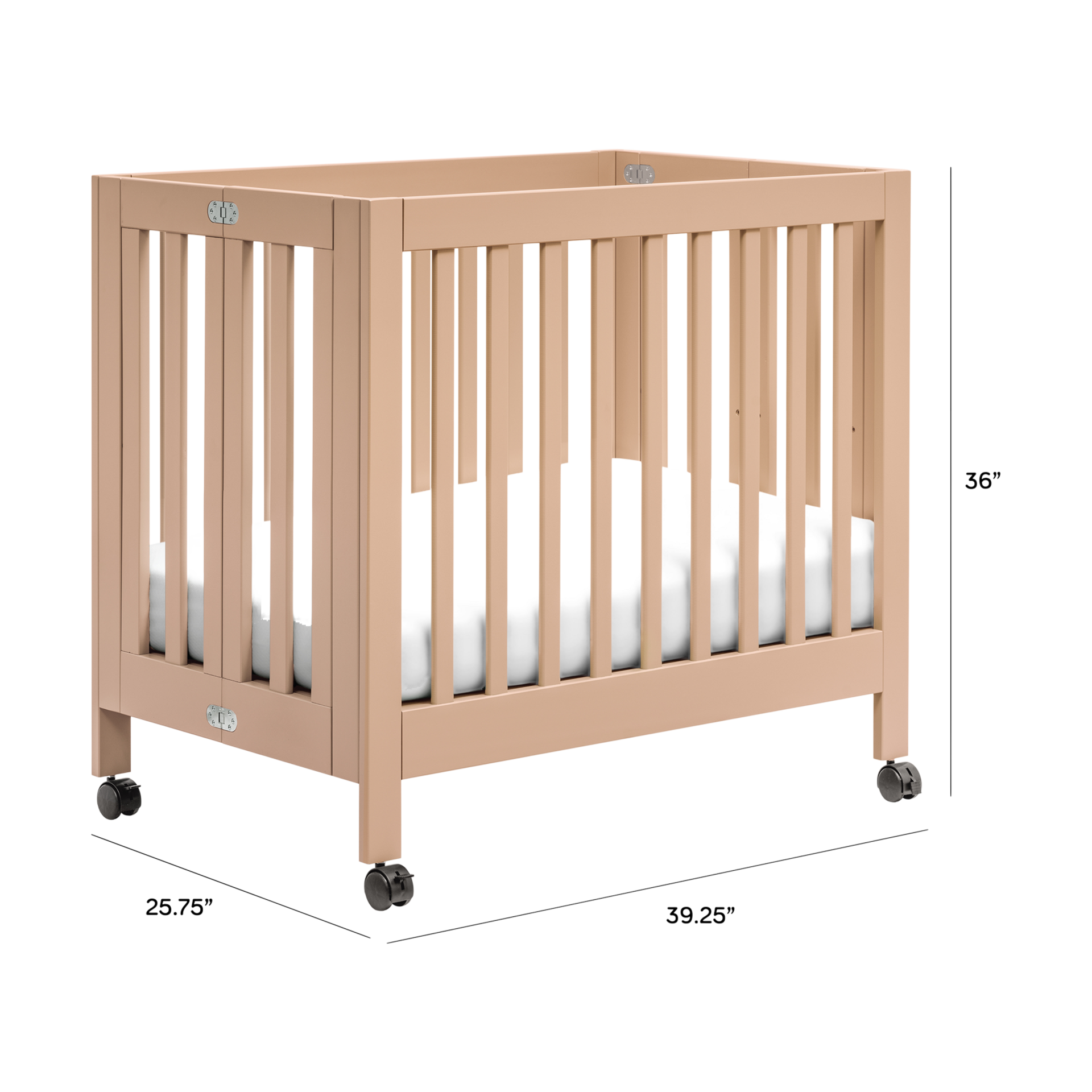 babyletto Origami Mini Crib Canyon Babylist Shop