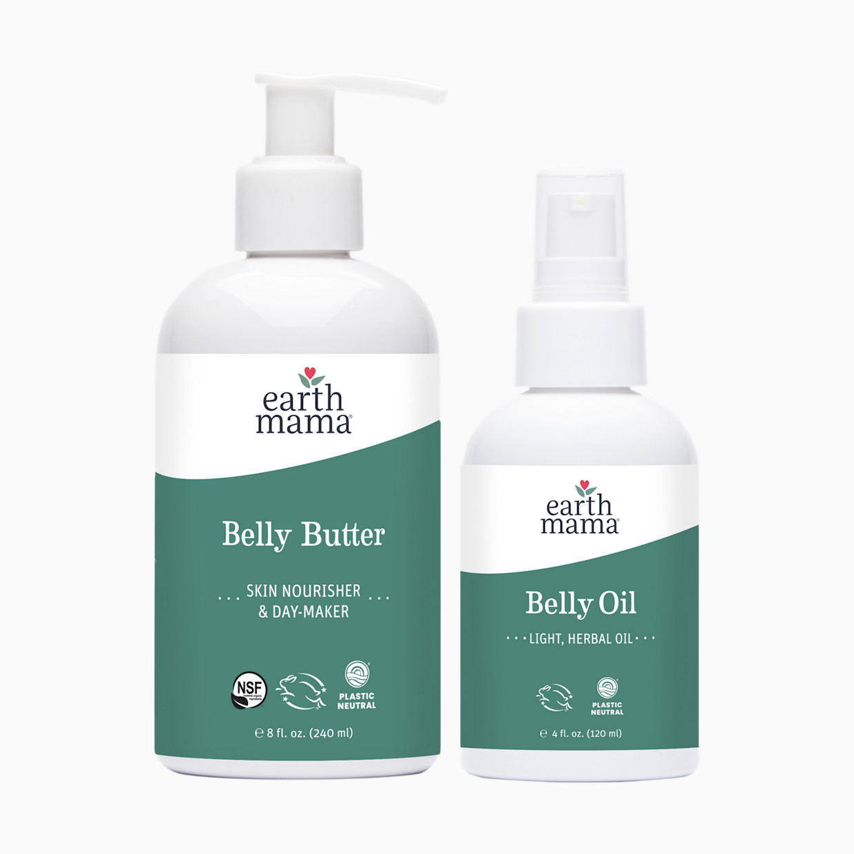 Earth Mama Belly Bundle Pregnancy Skincare Kit.