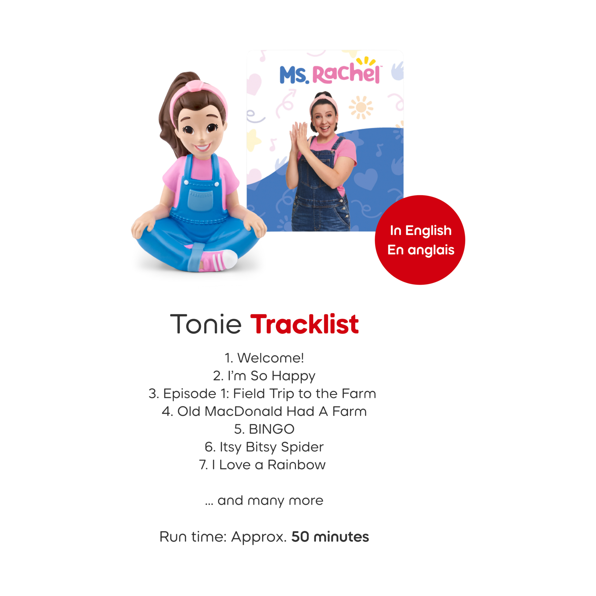 [Ms. Rachel Toniebox 2 Starter Set -Sky Blue] Toddler 1+|6796