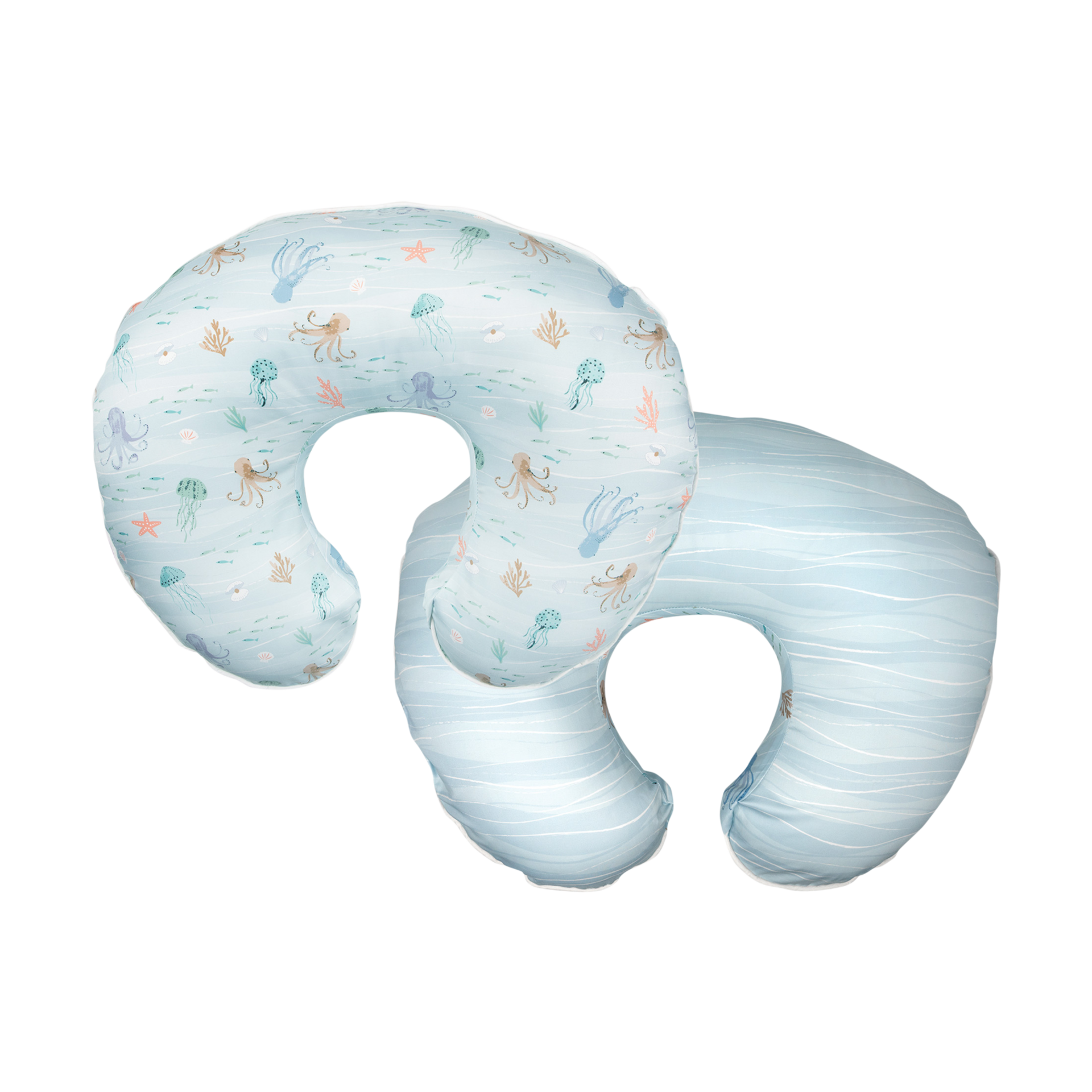 Boppy Premium Nursing Support Pillow Cover Blue Ocean Babylist Shop