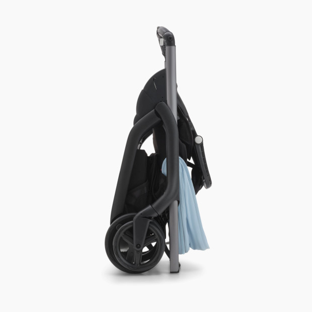 Bugaboo Dragonfly Seat and Bassinet Complete - Graphite/Midnight Black-Skyline Blue.