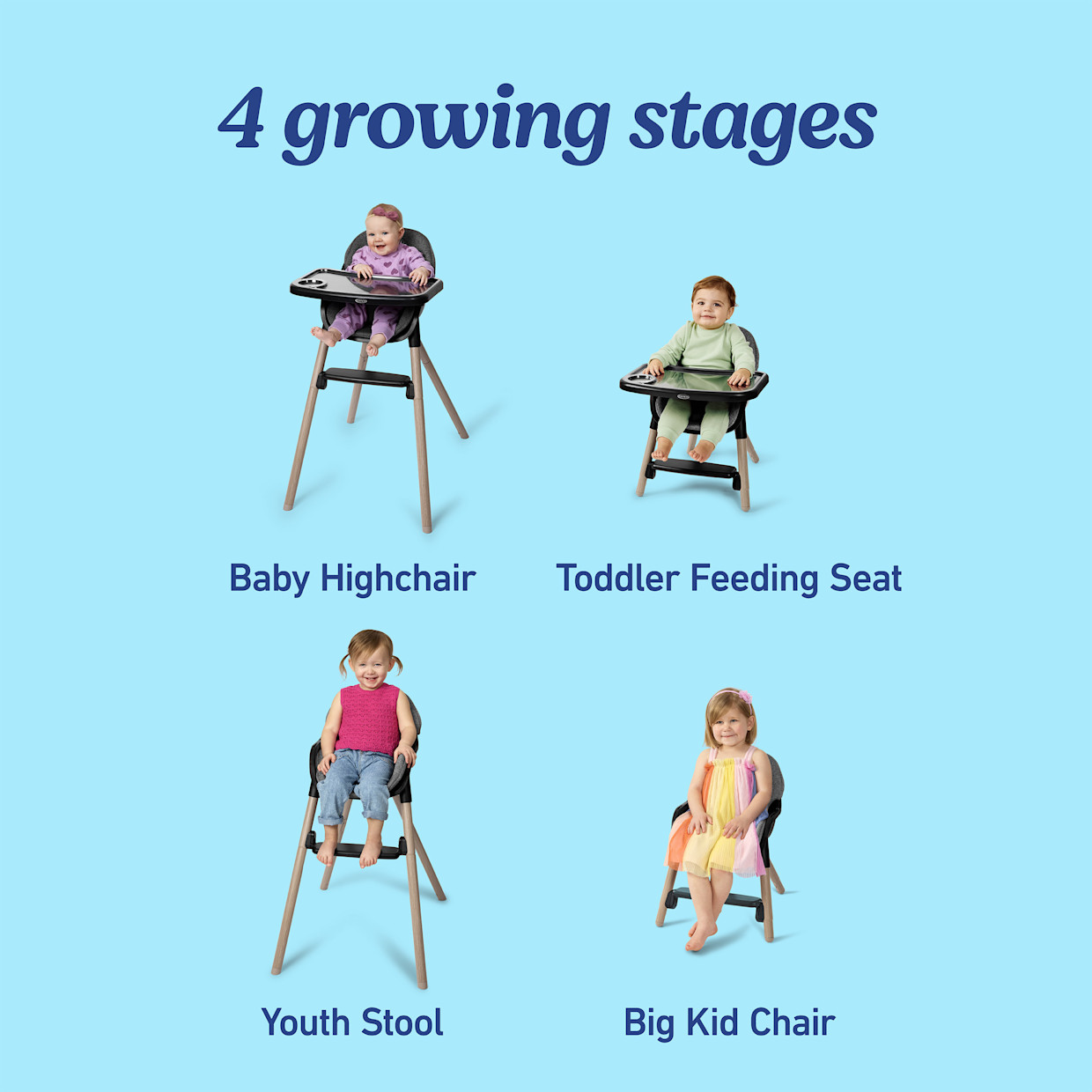 Graco Ready2Dine DLX Highchair - Hazen.