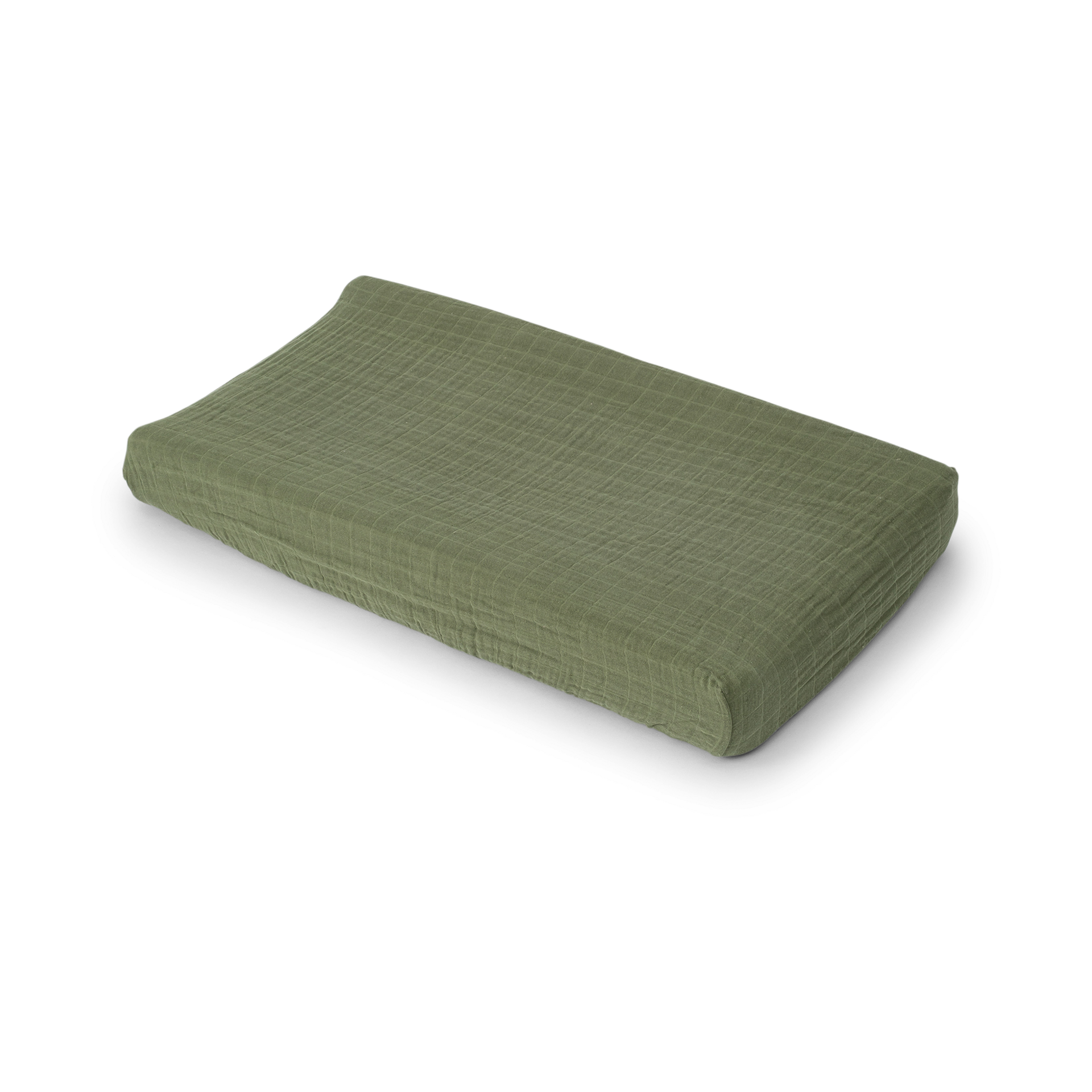 Little Unicorn Premium Changing Pad Cover | Extra Soft & Breathable Muslin Fabric (Fern)