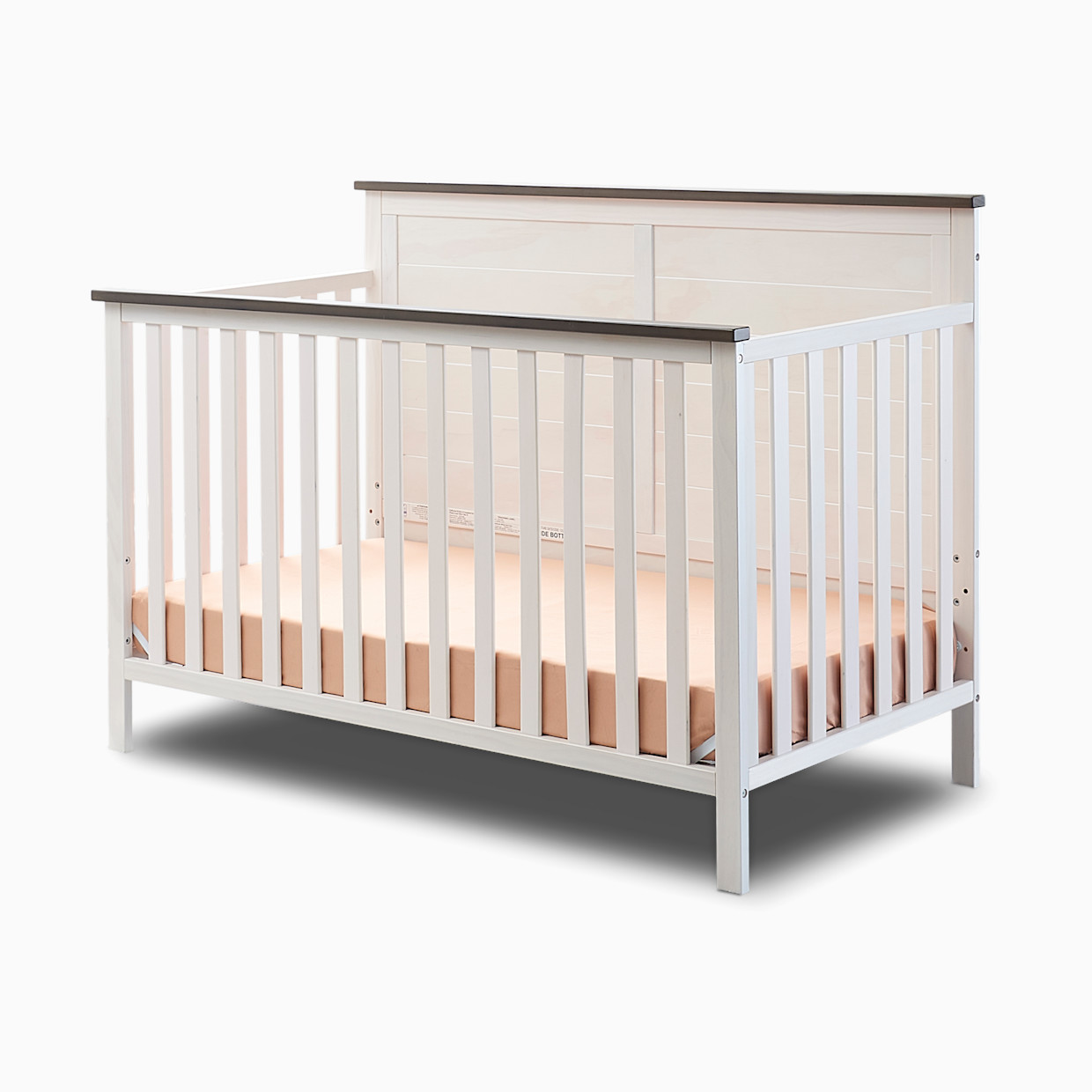 Sorelle Ashley Crib - Chocolate And White.