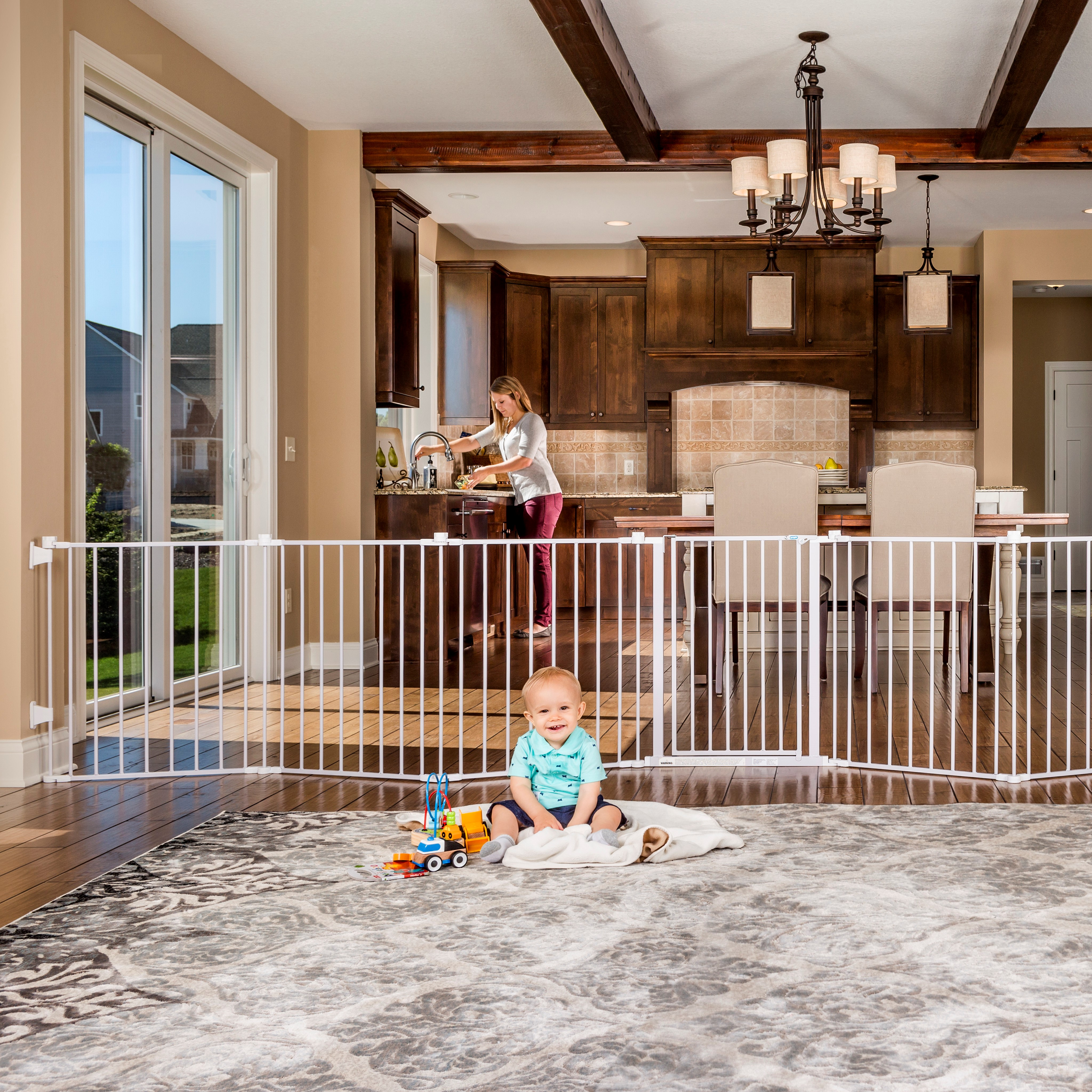 regalo super wide baby gate