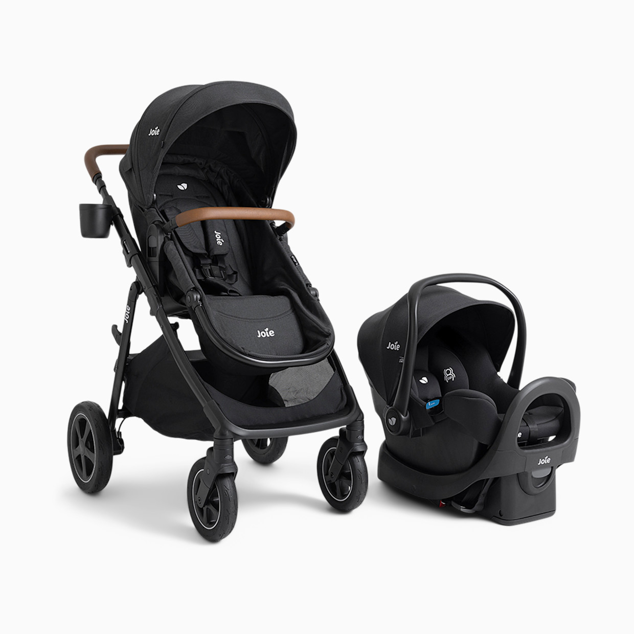 Joie Ginger DLX And Rue Travel System - Shale.