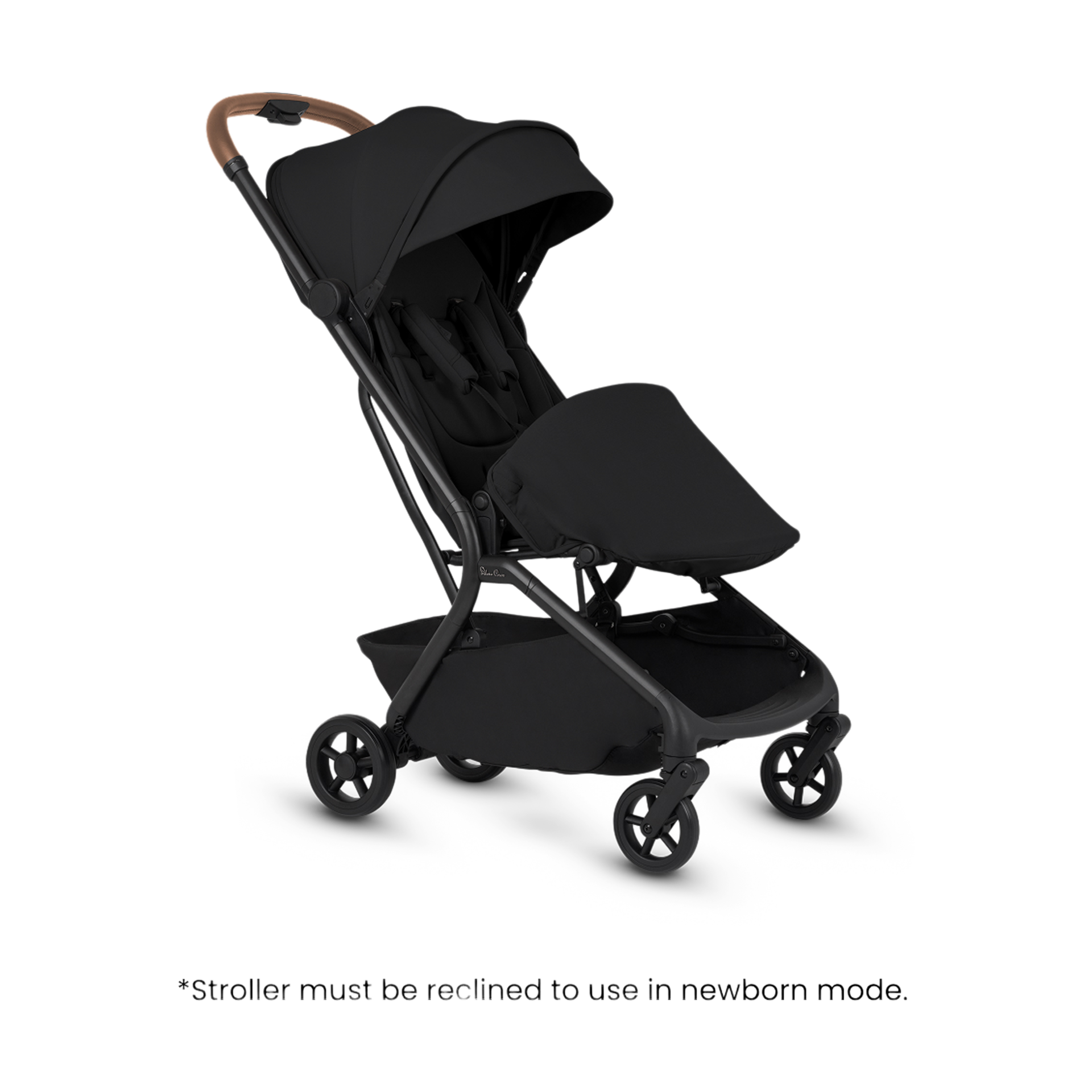 Silver Cross Nia Compact Travel Stroller - Onyx.