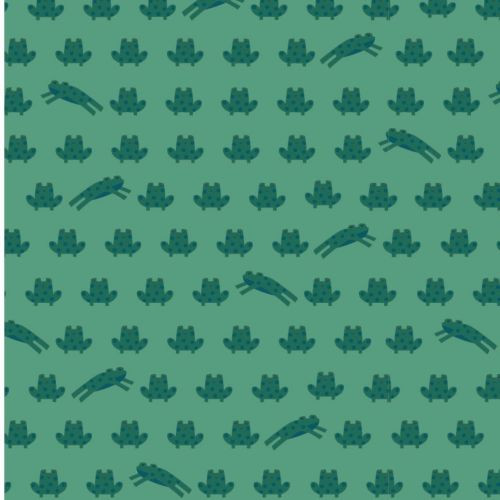 Hanna Andersson Baby 2-Way Zip Sleeper in HannaSoft - Mini Ribbit, 0-3 M.