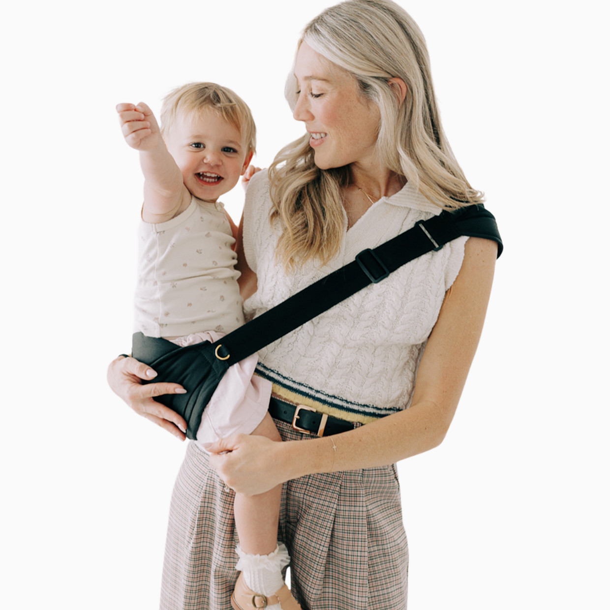 Tushbaby Liftoff Toddler Sling - Black.