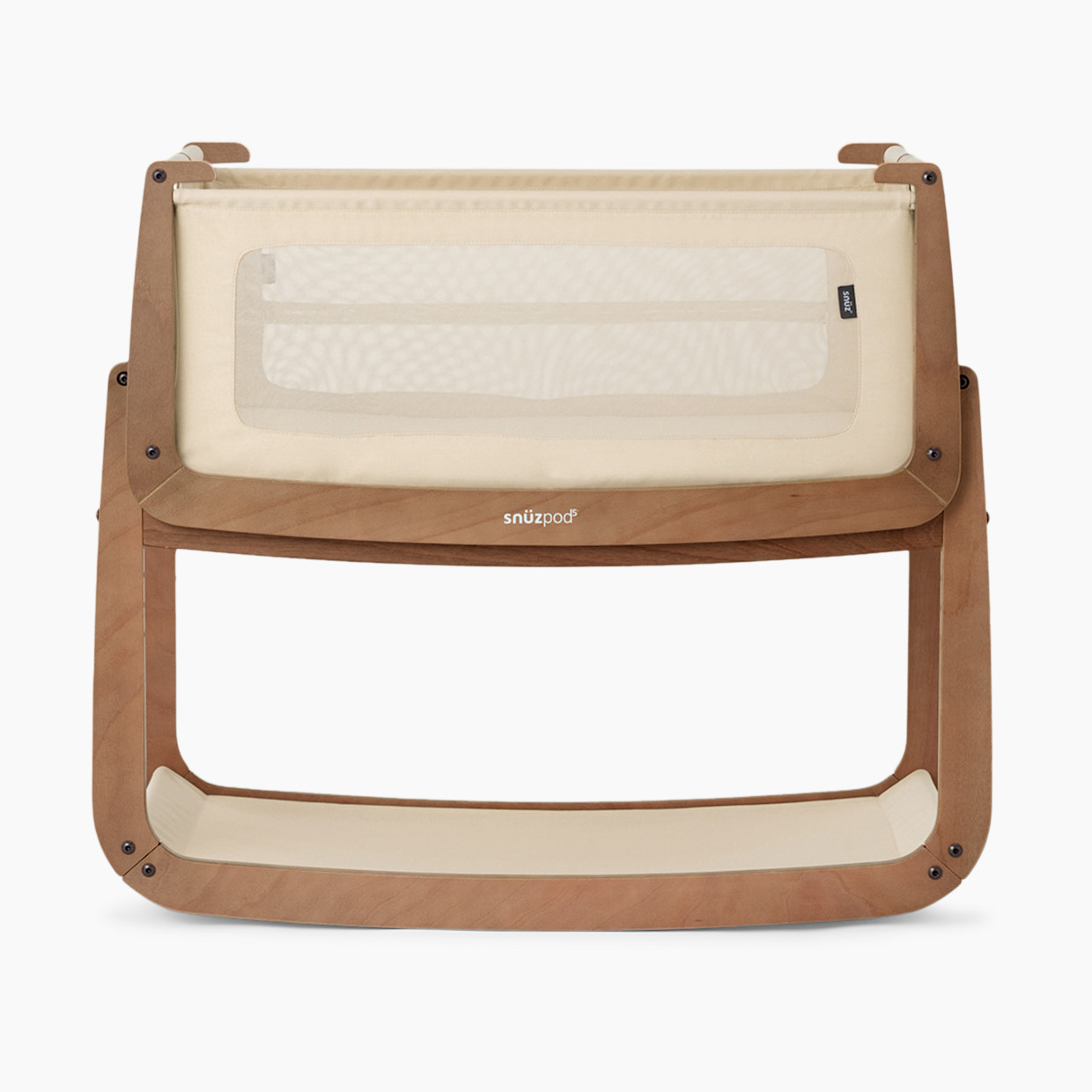 Snüz SnuzPod5 Bedside Bassinet - Walnut.