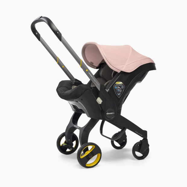Doona Infant Car Seat & Stroller - Blush Pink.