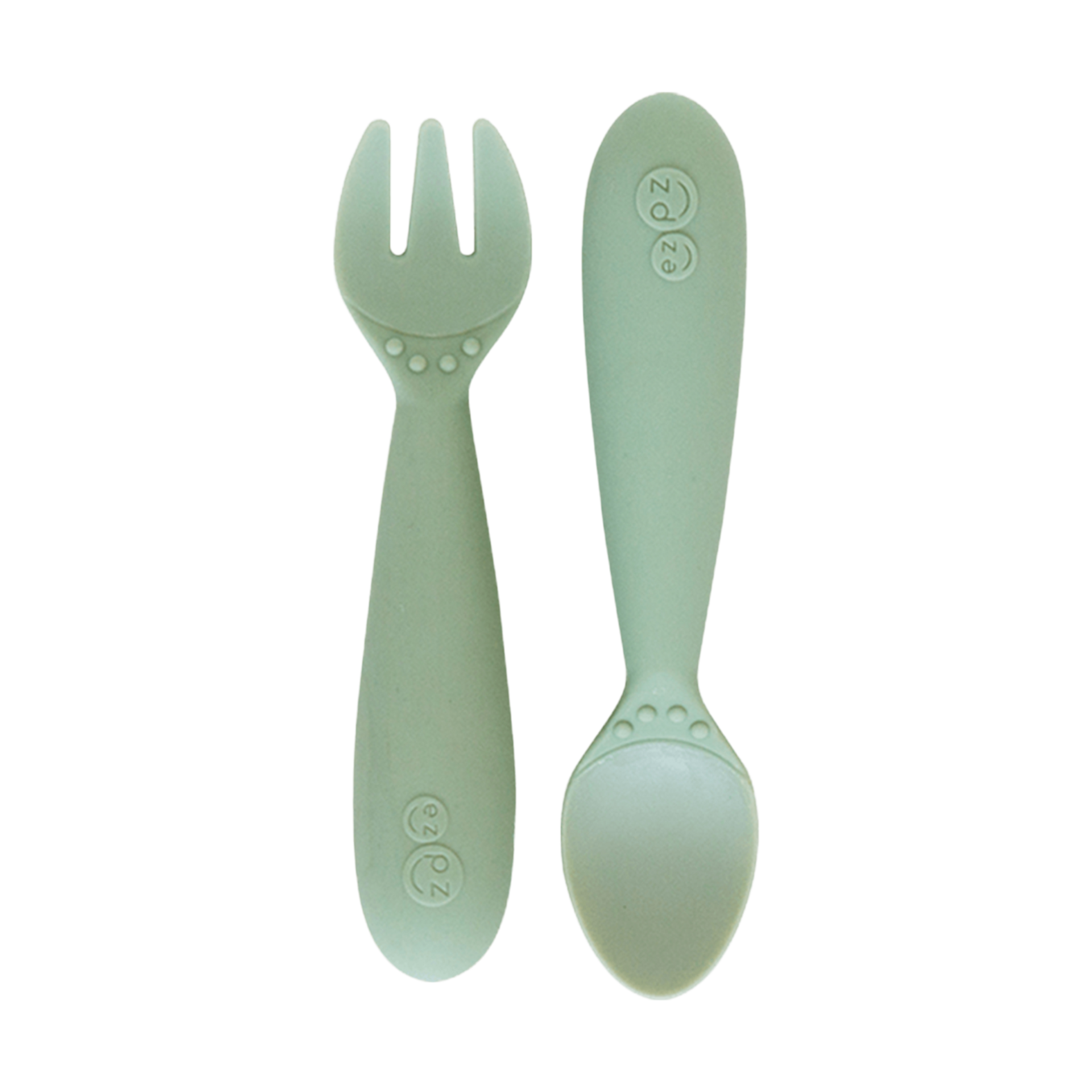 ezpz Mini Utensils - Sage.