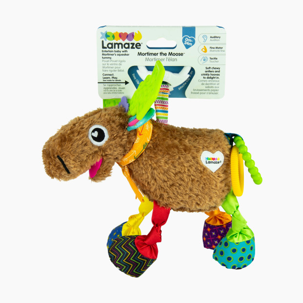 Lamaze Clip & Go Stroller Toy - Mortimer The Moose.