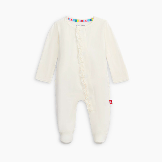 Magnetic Me Modal Magnetic Ruffle Footie.