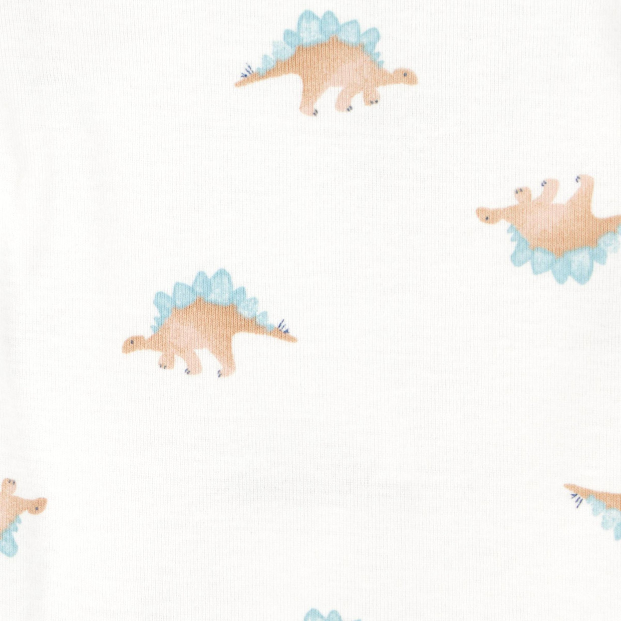 Carter's 5-Pack Short-Sleeve Cotton Bodysuits - Dinosaur, Newborn.